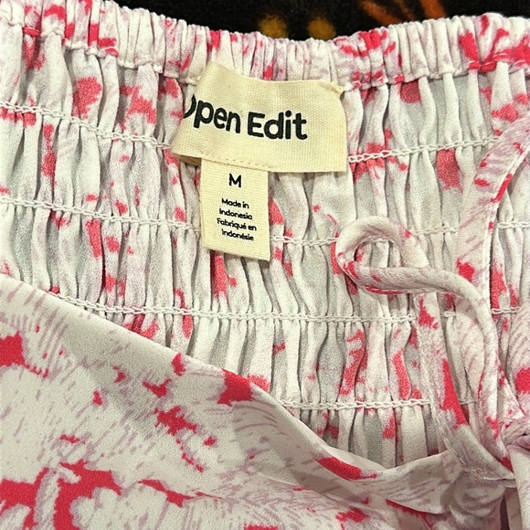 Brand new Open Edit Women's Pink and White Dress - Picture 6 of 9